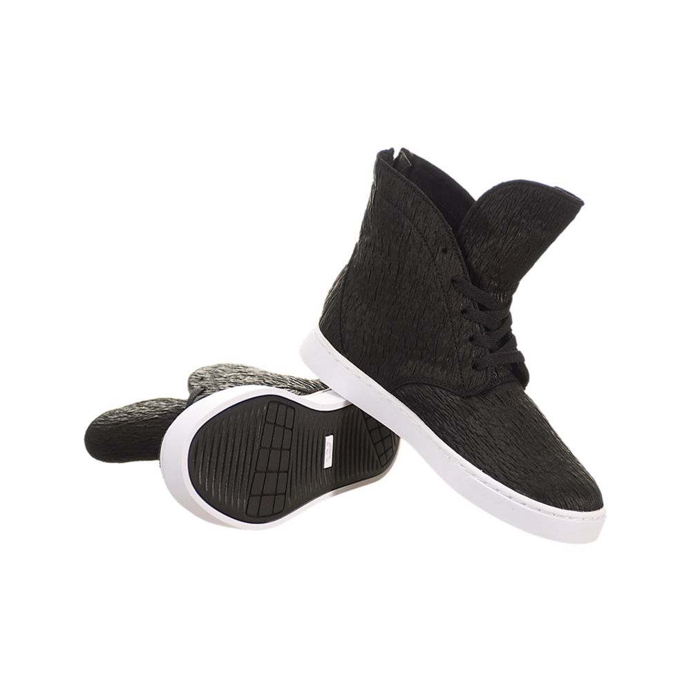 Baskets Montantes Supra Joplin Noir Black Femme | IAF-59982330